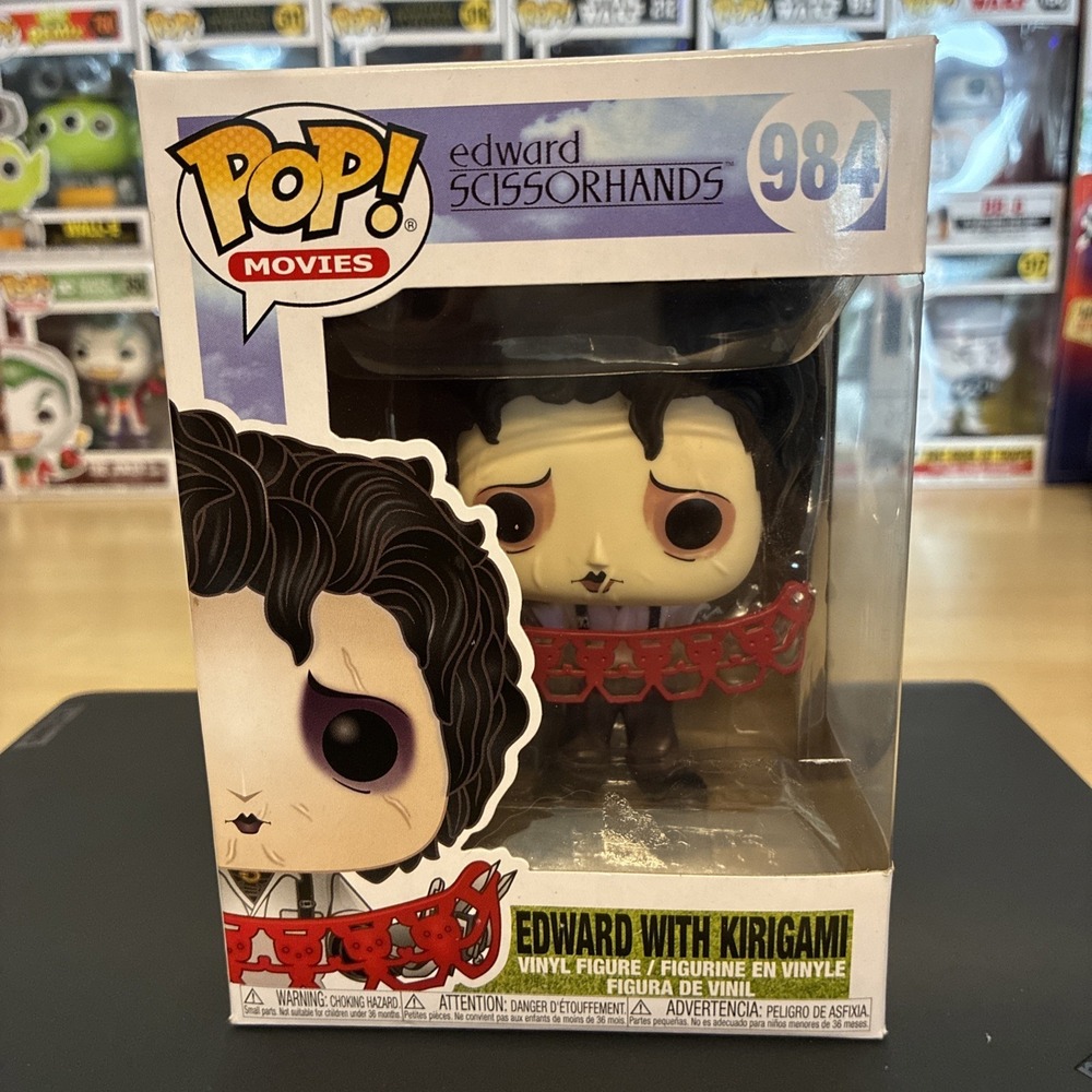 Edward Scissorhands with Kirigami #984 Funko Pop! - Walmart Exclusive